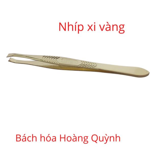 Nhíp xi vàng đa năng - nhổ râu, nhổ lông mày, nhổ lông nách