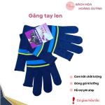 Găng tay len nữ chống nắng kiểu hở 2 ngón màu sắc ngẫu nhiên