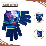Găng tay len nữ chống nắng kiểu hở 2 ngón màu sắc ngẫu nhiên