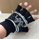 Găng tay len nam chống nắng cắt 5 ngón, bao tay len nam giữ ấm Gloves