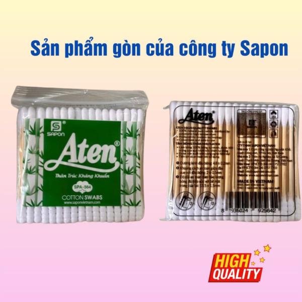 Combo 3 gói tăm bông thân gỗ Aten (Levee)