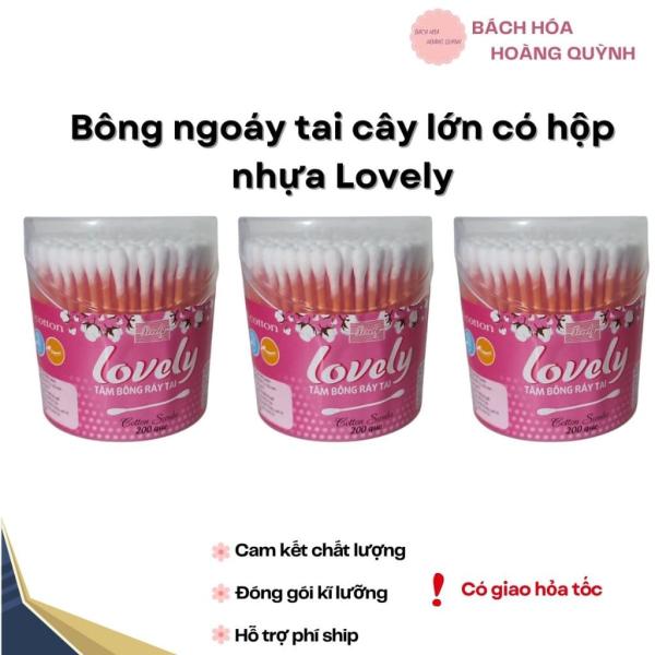 Gòn ráy tai lớn - gòn rái tai lớn LOVELY - The Bear dạng hũ tròn