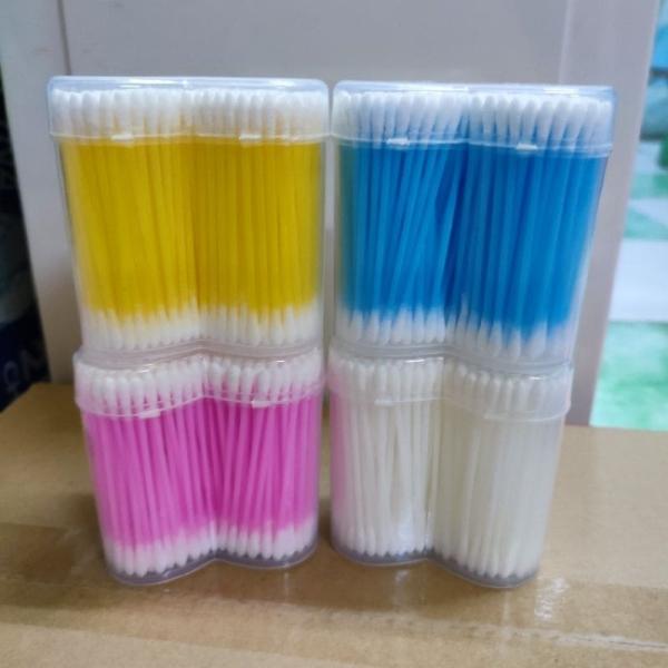 Gòn ráy tai bé- gòn rái tai bé HOÀNG KIM THỊNH(THỊNH PHÁT) dạng hũ trái tim