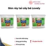 Combo 3 Gói Gòn Ráy Tai Bé 168 Que Lovely B168