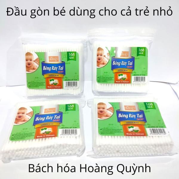 Combo 3 Gói Gòn Ráy Tai Bé 168 Que Lovely B168