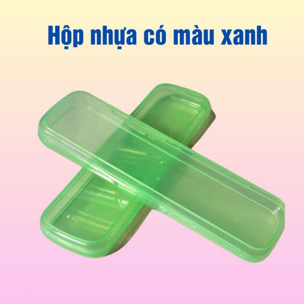 Hộp nhựa đựng bút viết, hộp bút, hộp đựng bộ ráy tai BHHQ