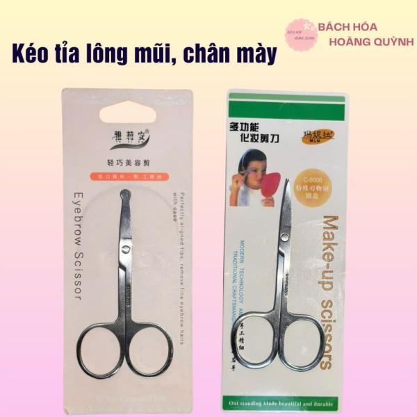 Kéo cắt tỉa lông mũi,lông mi,lông mày sắc bén.