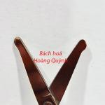 Kéo cắt tỉa lông mi mày, lông mũi đầu tròn màu VÀNG siêu bén
