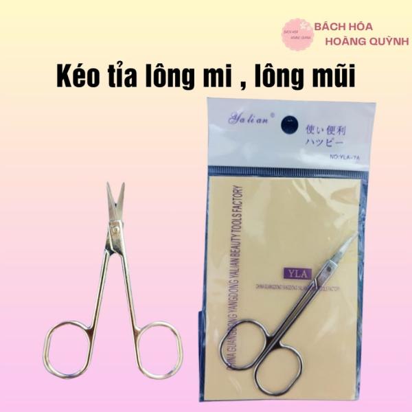 Kéo cắt tỉa lông mày, lông mi, lông mũi đầu nhọn