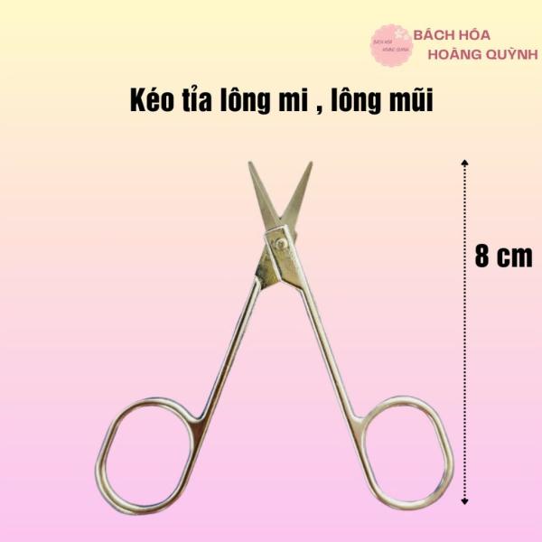 Kéo cắt tỉa lông mày, lông mi, lông mũi đầu nhọn