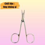 Kéo cắt tỉa lông mày, lông mi, lông mũi đầu nhọn