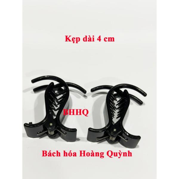 1 cái kẹp tóc càng cua 3 RĂNG màu đen