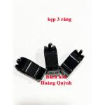 1 cái kẹp tóc càng cua 3 RĂNG màu đen