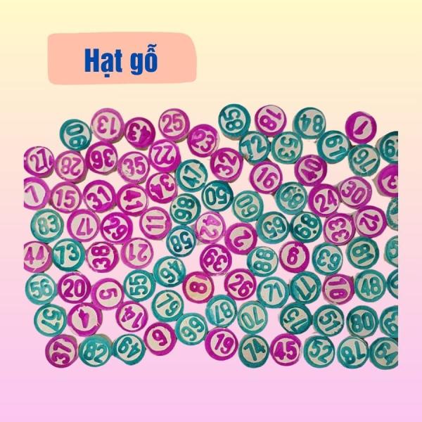 Bộ lô tô hạt gỗ