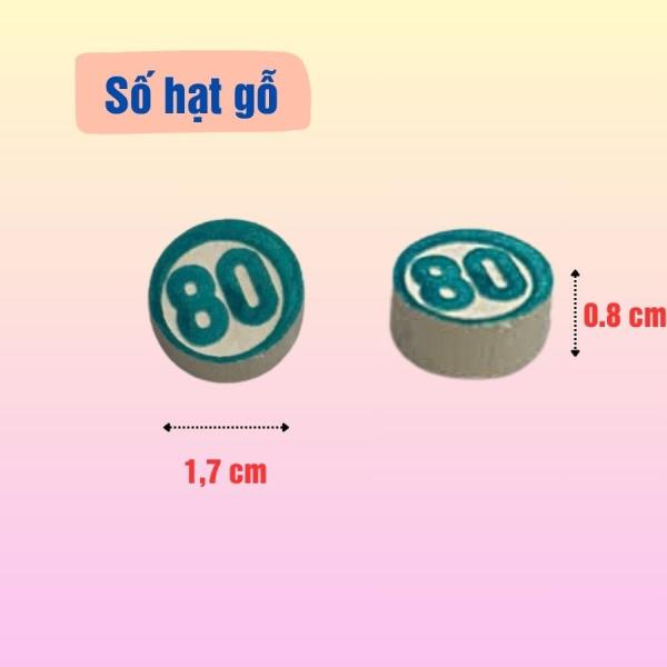 Bộ lô tô hạt gỗ
