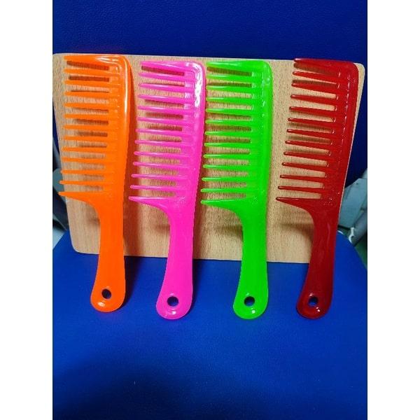 Lược răng thưa đại (lược xù đại) chải tóc xoăn, tóc rối