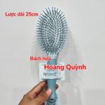 Lược gai gỡ rối tóc, tạo kiểu tóc, massage da đầu loại OVAL cán thú xinh xắn
