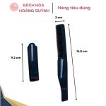 Lược xếp gấp gọn màu đen cho nam, cài túi dễ dàng BHHQ