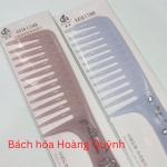 Lược răng thưa đại - lược xù đại cao cấp có họa tiết chuyên chải tóc xoăn tóc rối