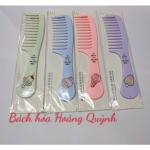 Lược răng thưa- lược xù chải tóc xoăn hoạ tiết siêu dễ thương