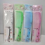 Lược răng thưa- lược xù chải tóc xoăn hoạ tiết siêu dễ thương