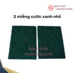 Miếng mút xốp cam chà nồi, rửa chén bát, miếng chà nhám 2 mặt loại bỏ rỉ sét