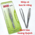 1 cây nhíp kim tân inox nhổ râu nhổ lông đa năng.
