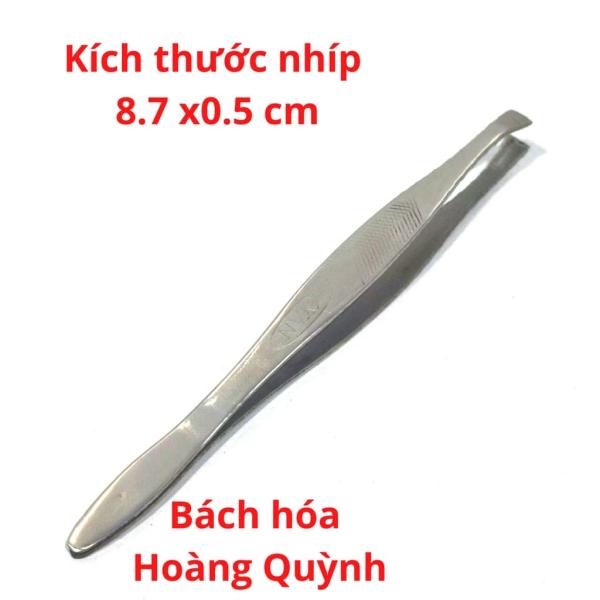 1 cây nhíp kim tân inox nhổ râu nhổ lông đa năng.