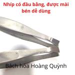 1 cây nhíp kim tân inox nhổ râu nhổ lông đa năng.