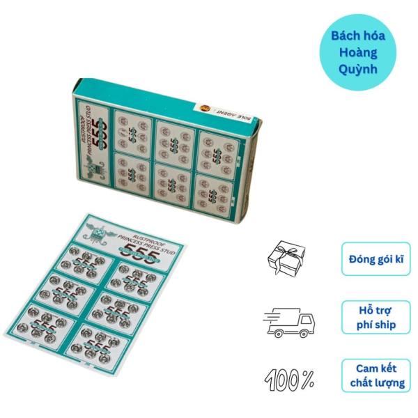 Nút bóp quần áo vĩ 36 nút hiệu 555