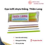 Một bịch que cạo lưỡi bằng mũ hiệu Thiên Long.