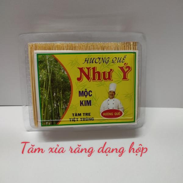 Combo 2 Hộp Tăm Xỉa Răng Đầu Nhọn Như Ý 30 Gram