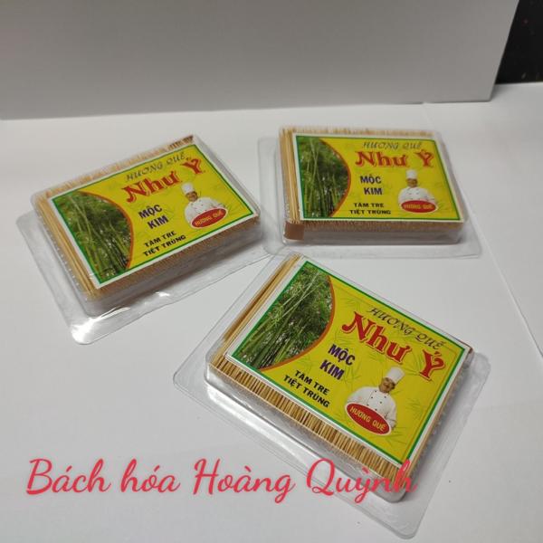 Combo 2 Hộp Tăm Xỉa Răng Đầu Nhọn Như Ý 30 Gram