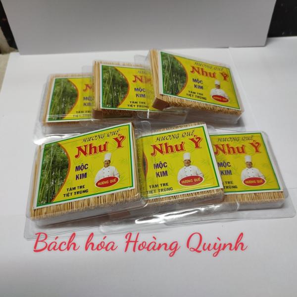 Combo 2 Hộp Tăm Xỉa Răng Đầu Nhọn Như Ý 30 Gram