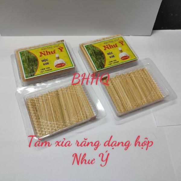 Combo 2 Hộp Tăm Xỉa Răng Đầu Nhọn Như Ý 30 Gram