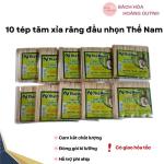 10 tép tăm xỉa răng đầu nhọn Thế Nam